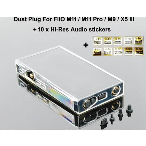 2.5MM 3.5MM 4MM Jack Dust Plug For Shanling M6 / FiiO M11 / M11 Pro / M15 / M9 / X5 III / X7 / X7 MarkII / Q5S