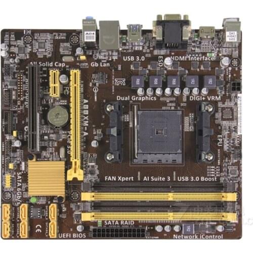 Socket FM2/FM2+ For Asus A88XM-A Motherboard AMD A10 DDR3 64GB PCI-E 3.0 HDMI-compatible A8 A6 A4 Desktop A88X Mainboard Used
