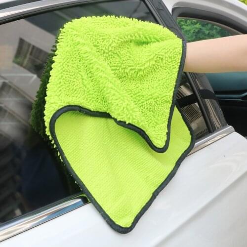 40*60cm Car Window Washing Cleaning Tool Ultra Soft Microfiber Cloth for Car Wax Polish Car Wash Towel Auto Care Detailing