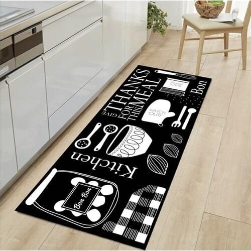 SERESSTORE BrandHome Kitchen Rug Non-Slip Base Soft Texture