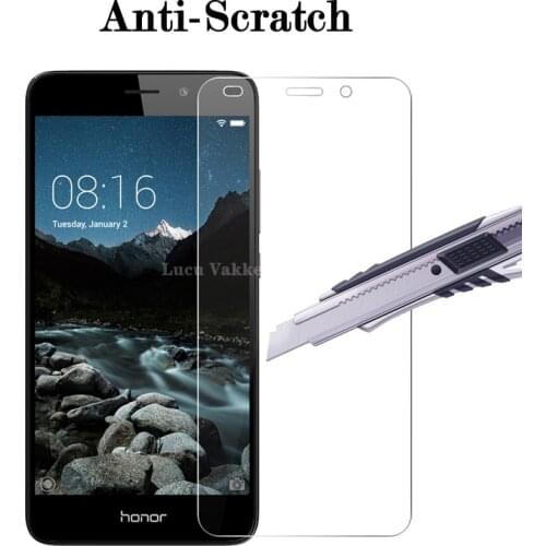 2pcs Tempered Glass on Honor 5c 6a 6x 6c Pro 7 Lite 7a 7c 7x 7s Protective Glass Screen Protector for Huawei 5 6 7 A X C S Film