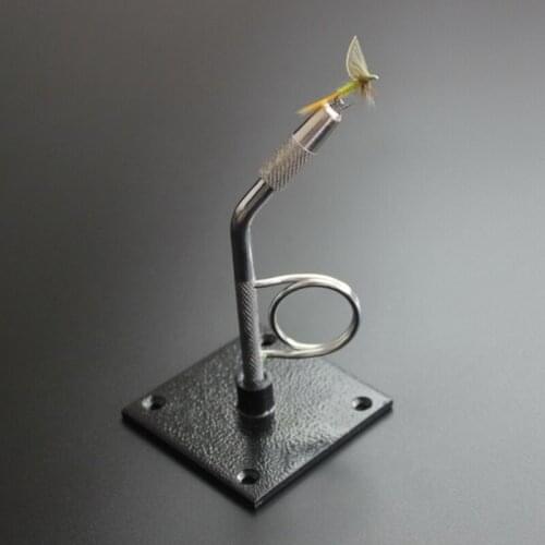 Fly Fishing Tying Vise Pliers Portable Mini 360 Rotation Hard Jaws DIY Making