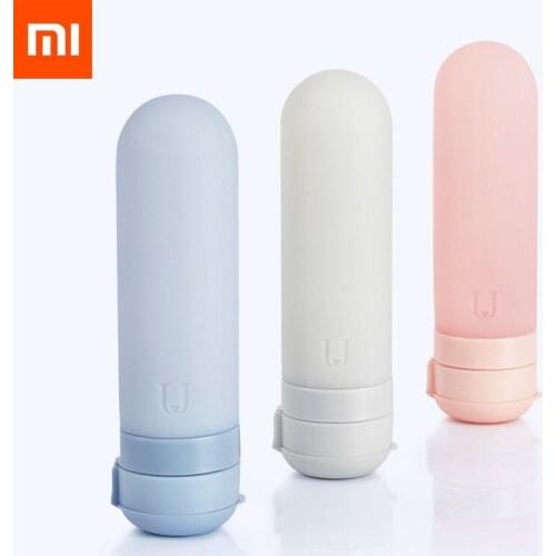 Youpin Mijia U Travel Bottle 50ml Box Sub Bottle Silicone Portable Travel Bottle Food Grade Safety Silicone Eash Bottle 3 Pcs
