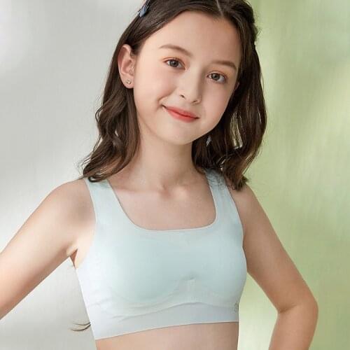 12-18 Years Children Girl Bra Underwear for Puberty Girls Childrens Tops Kids Underwear Bra Vest Children Teenage Clothing