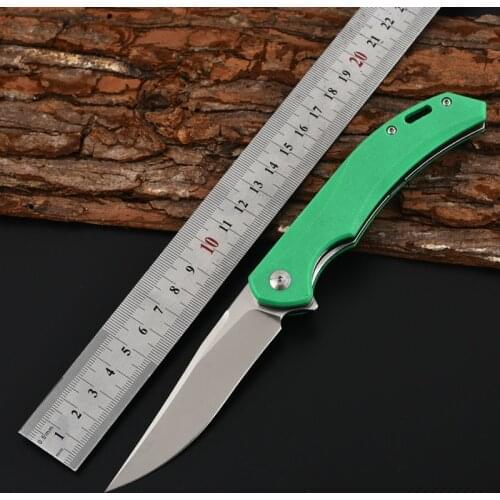 HomirD2 steel folding knife sharp self-defense carry high hardness folding knife G10 non-slip handle outdoor tactical knife