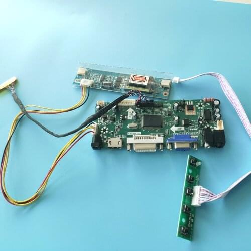 Kit for LM185WH1 TL LED HDMI Screen 1366x768 Display Controller Board 30pin 2 Lamps LCD DIY VGA LVDS M.NT68676 Monitor DVI Panel