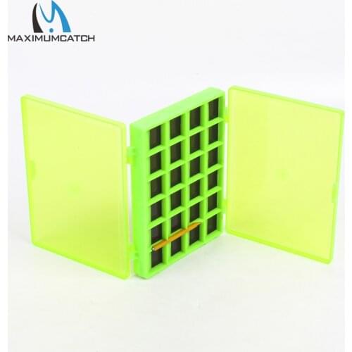 Maximumcatch Fishing Hook Box Double Side Magnetic Fishing Tackle Box for Hook Swivel Snap