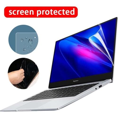 For Huawei MateBook D14 HD Transparent Anti-Glare Dust Proof Scratch Resistant Soft Laptop Screen Protector Film
