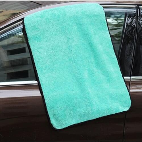 1200GSM Microfiber Towel Car Wash Premium Thick Plush Car Detailing Wash Cleaning Buffing Cloth Towel Custom Car Drying Towel