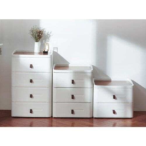 Bedside table small drawer type simple storage cabinet