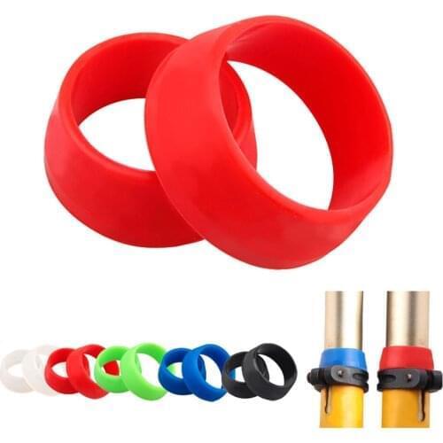 Bicycle seat post dust cover, silicone seat tube waterproof cover, mountain bike road bike, bicycle accessories W