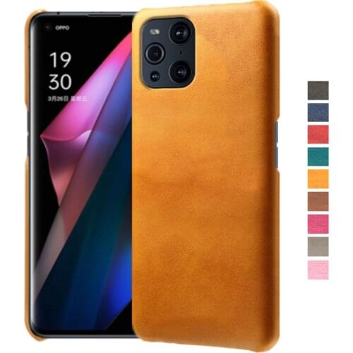 Luxury Leather Case For OPPO Find X3 Pro Neo X3Lite Funda Slim Hard PC Phone Cover For Oppo Find X3 Neo Lite X3Pro Capa Coque