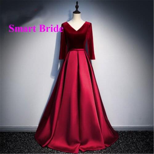 Smart Bride V-neck Women Dresses