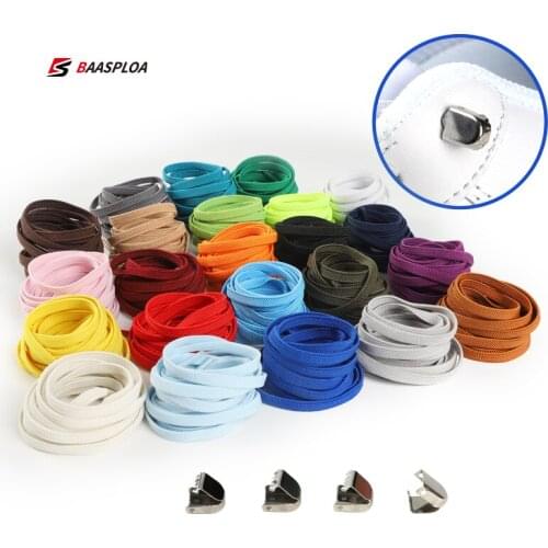 Baasploa Laces Shoe Athletic String No Elasticity Shoelaces for Sport 7 Colors Leisure Women Sneaker Lacet Shoelaces Accessories