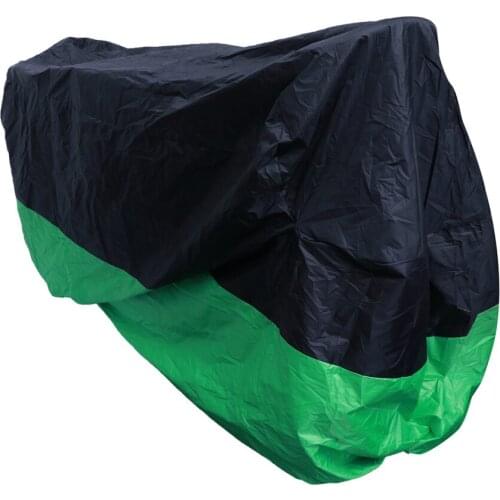 Universal Outdoor Motorcycle Motorbike ATV Scooter Dustproof Waterproof Sun Block Protective Cover Rain Cover Protector - Size X