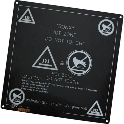 12/24V MK3 220x220mm Aluminum Board PCB Heat Bed Heatbed For Reprap 3D Printer