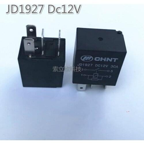2pcs Automotive Relay Jd1927 Dc12v 30a 4 Feet New