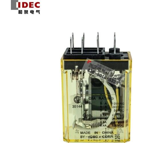 5 pieces Original original authentic IDEC intermediate relay RM2S-UL DC24V AC220V