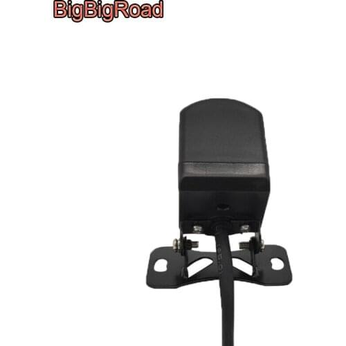 BigBigRoad WIFI Reversing Camera HD Night Vision Dash Cam Mini Body wide-angle blind zone Wireless Car Rear View Camera