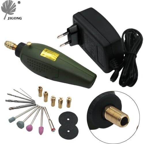 Electric grinder Mini Drill dremel Grinding Set 12V DC dremel accessories Tool for Milling Polishing Drilling Cutting Engraving
