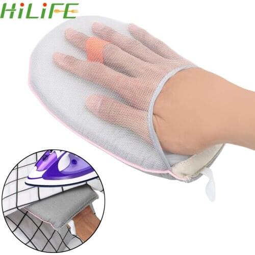 HILIFE Hand-Held Sleeve Ironing Board Mini Ironing Pad Heat Resistant Glove For Clothes Garment Steamer Iron Table Rack