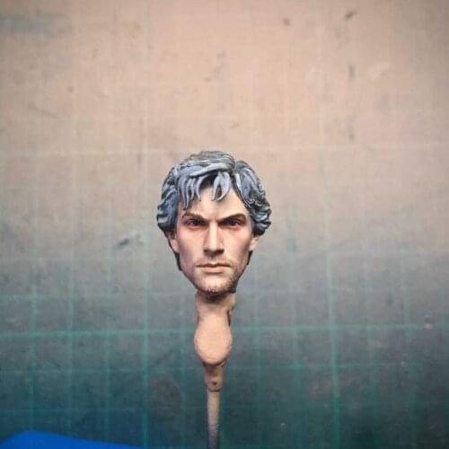 1/12 Scale Quick-silver Head Sculpt Pietro Django Maximoff Male Soldier Head Played for 6in Ml Action Figure