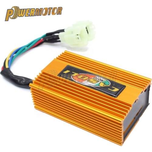 PowerMotor Performance Alloy Racing DC Fired High CDI Box for GY6 50cc 150cc 139QMB 152QMI 157QMJ Scooter Moped Go Kart ATV