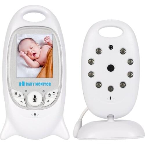 2 inch Baby Monitor Infant 2.4GHz Digital Video Wireless Baby Monitor Temperature Display Night Vision Music Nanny Monitor VB601