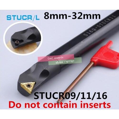 S08K-STUCR09 S10K-STUCR09/11 S12M-STUCR09/11 S16Q-STUCR11/16 S20R-STUCR16 S25S-STUCR16/11 S32T-STUCR16 8mm-32mm CNC lathe tools
