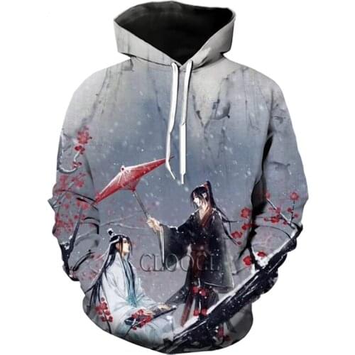 CLOOCL Newest Anime Mo Dao Zu Shi Hoodies Men Women Harajuku Hoody 3D Print Fashion Casual Streetwear Tracksuit Drop Shipping