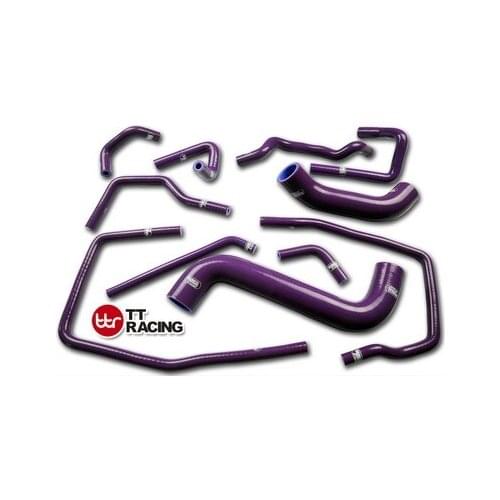 TT1803DPU- SUBARU IMPREZA WRX/STi GDA/GDB EJ207 SILICONE RADIATOR HOSE KIT 2000-2007 PURPLE