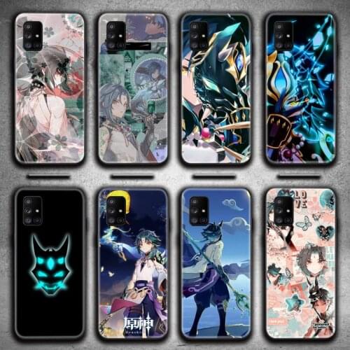 Xiao Genshin Impact Phone Case For Samsung Galaxy A52 A21S A02S A12 A31 A81 A10 A30 A40 A50 A70 A80 A71 A51 5G