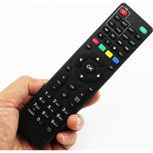 UNIVERSAL SAT TV BOX Remote Control Satellite Set Top STV dvb-t2 for india DISHTV HELPING LRIPL UN50 D2H SATELLITE BOX SUN HD