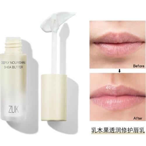 Zuk Shea Nut Moisturizing Repair Lip Milk Transparent and Comfortable Naturally Fade Lip Lines Rich Lip Honey Makeup Lip Stick