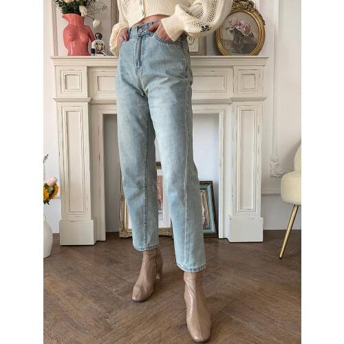 XIZOU Women's Cropped Jeans