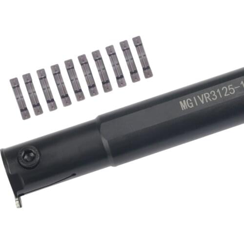 1PC MGIVR3125-1.5/2/2.5/3/4/5 Grooving Tool Holder MGMN Carbide Insert MGIVR Straight Shank Internal Turning Tool Lathe Bar