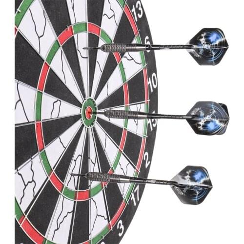 12pcs Steel Tip Darts set 22g Professional Hard Dart Steel Barrel Shafts Flights H4GF