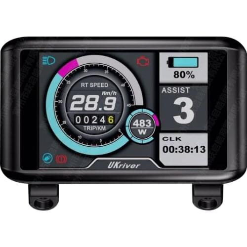 2019 Newest Colorful TFT UKC1 display with USB Connector for Sabvoton controller