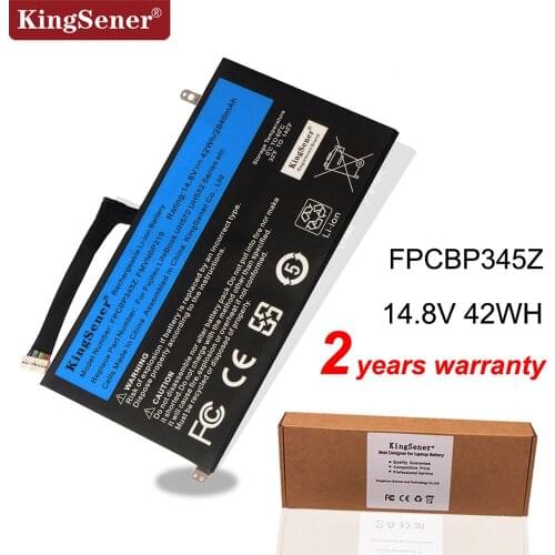 KingSener New FPCBP345Z Laptop Battery for Fujitsu LifeBook UH572 UH552 Ultrabook FMVNBP219 FPB0280 FPCBP345Z 14.8V 2840mAh
