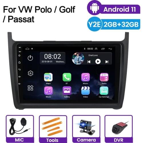 TomoStrong Car Radio GPS Navigation For VW Volkswagen POLO Sedan 2008 2009-2015 autoradio multimedia player 2 din no dvd