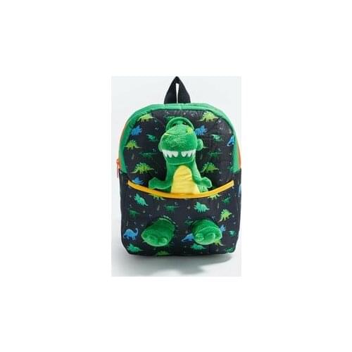 Kids bag, kids backpack, fun kids backpack, dinosaur figure kids backpack, kids gift bag
