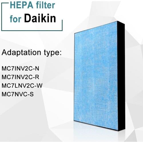For Daikin Air Purifier MC71NV2C-N MC71NV2C-R MC71N PM 2.5 Dust Hepa Filter Catalytic Deodorizing Formaldehyde Filter