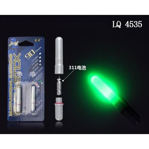 2pcs/set Electronic Light Stick Night Fishing Accessory Waterproof Fish Gathering Glow Lamp Luminous Sticks With CR311 A358