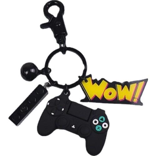 Game Machine Keychain & Keyring Cute Gamepad Boyfriend Key Chain Keychains Bag Car Hanging Key Ring bag pendant wholesale