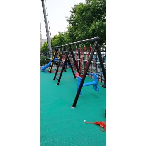 Outdoor baby swing chair playground childrens plastic slide garden toys seat kids monkey bars set children child swing nest Q91
