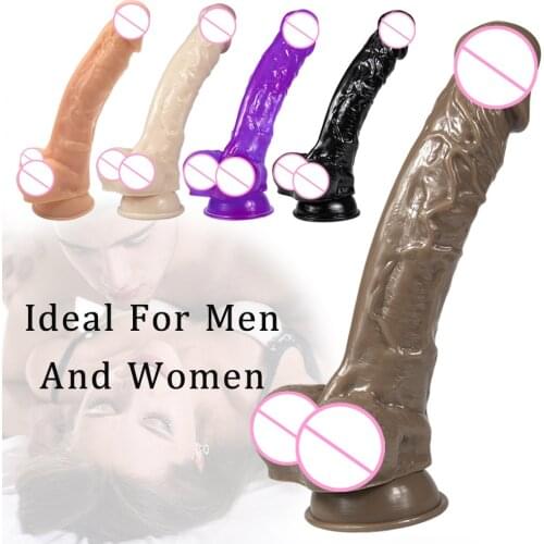 ManNuo Realistic Dildo Sex Toys Lesbian Strapon Anal Vagina Orgasm Soft PVC Big Dildo Suction Cup Penis Women Sex Adult Toy New