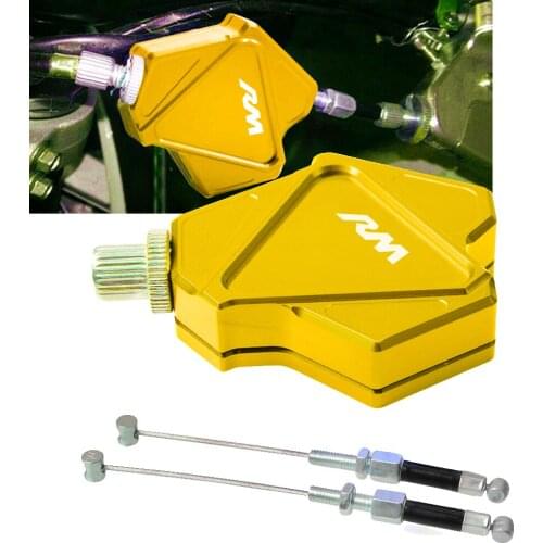 Motorcycle CNC Stunt Clutch Lever Easy Pull Cable System For SUZUKI RM85 RM125 RM250 RM125 RMZ250 RMZ450 RMX450Z RMX250S
