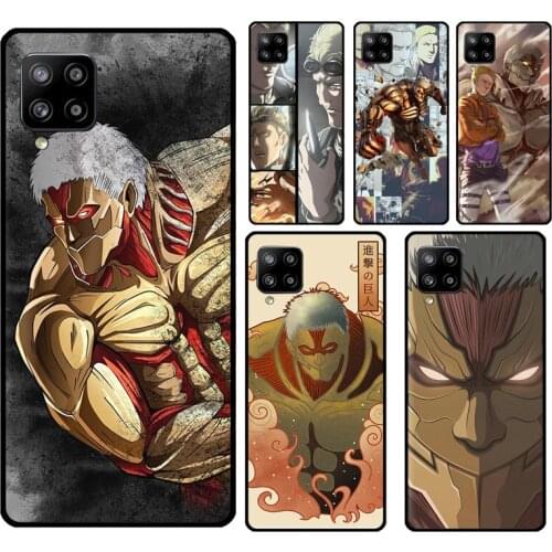 Reiner Braun Attack on Titan Soft Case For Samsung A52 A12 A32 A42 A72 A31 A41 A51 A71 A21S A20e A02S A10 A20S A40 A50 A70