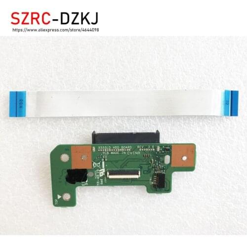 Original For Asus X555L X555LD X555LP A555L K555L Laptop HDD Hard Disk Drive Board with Cable X555LD REV: 3.6