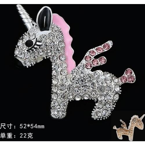 Personalized creative animal rhinestone jewelry diy cute Pegasus mobile phone shell accessories